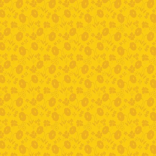 Sew Excited Floral Fun Yellow