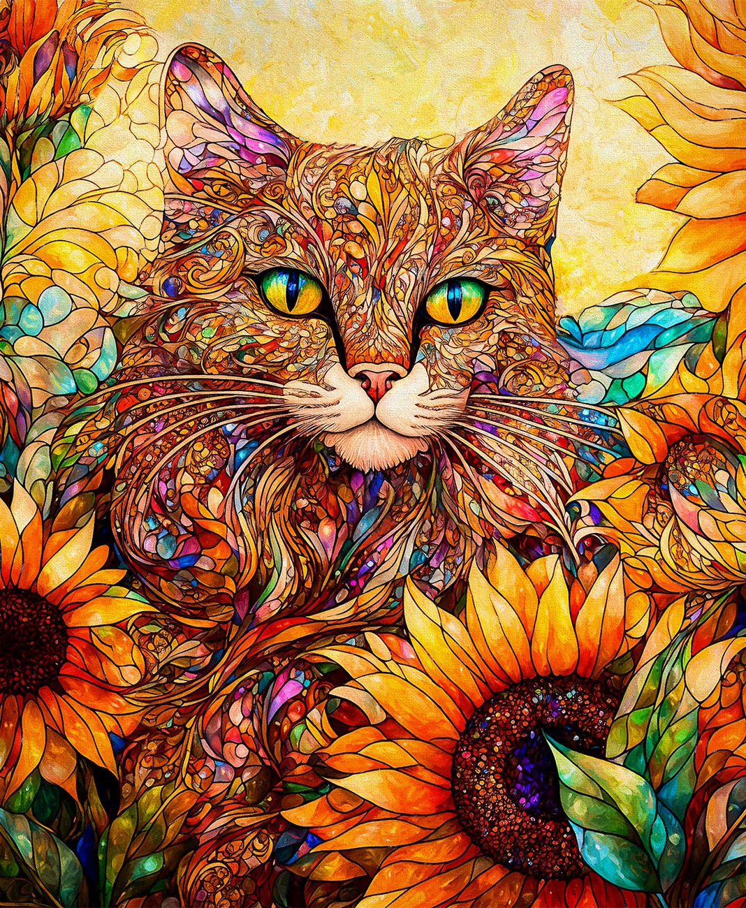 Sonny in the Sunflowers Panel