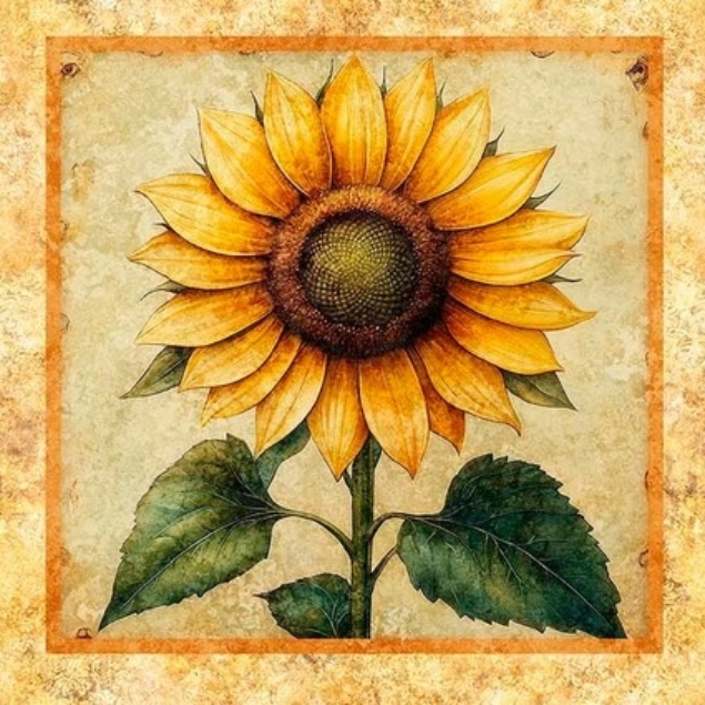 Sunflower Serenade Picture Patches Panel - Image 13
