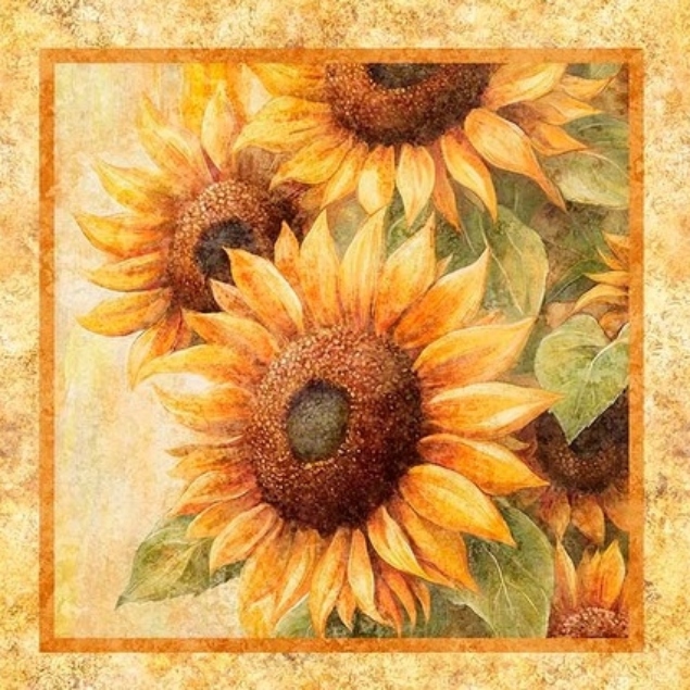 Sunflower Serenade Picture Patches Panel - Image 18
