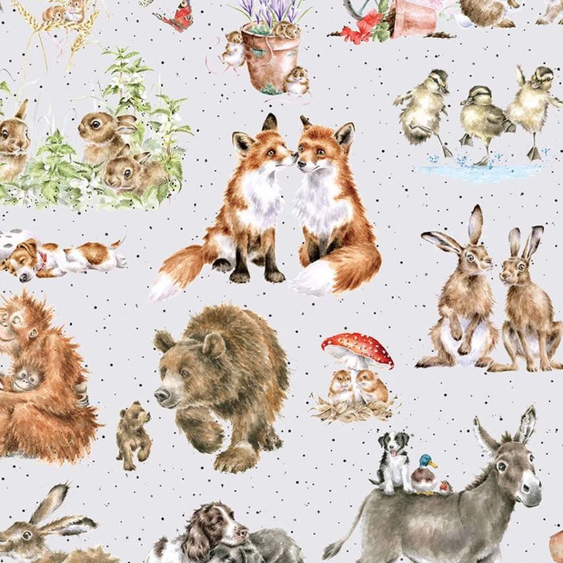 Packed Animals Soft Grey - Image 4
