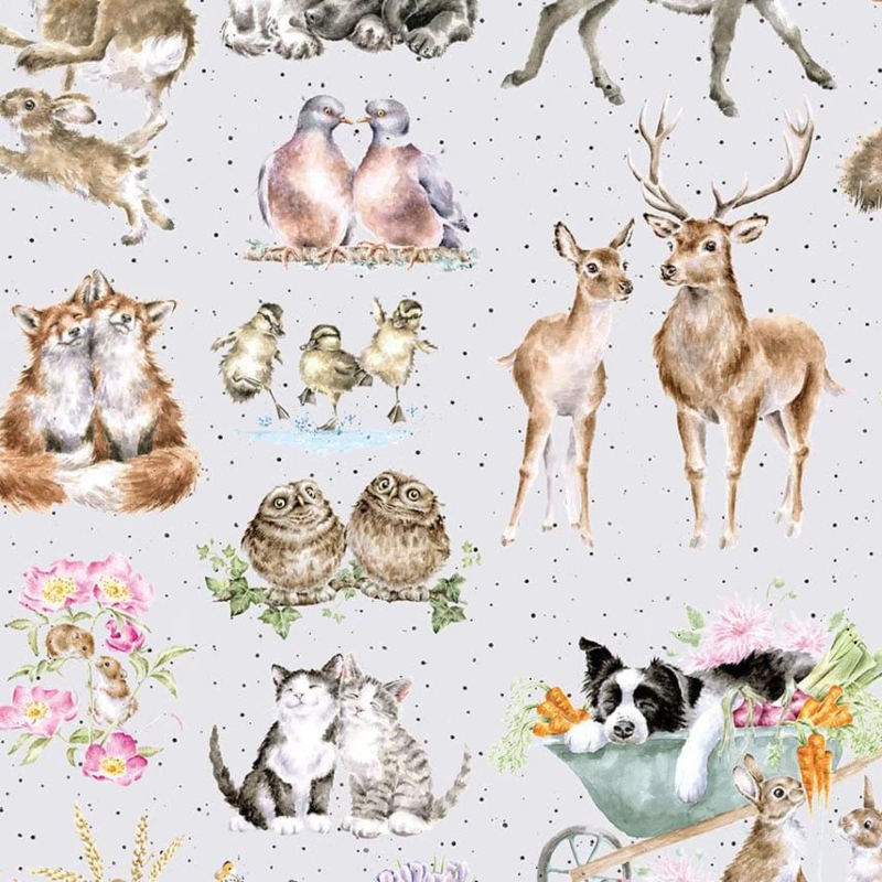 Packed Animals Soft Grey - Image 6