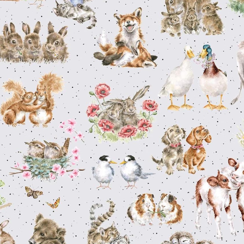 Packed Animals Soft Grey - Image 7