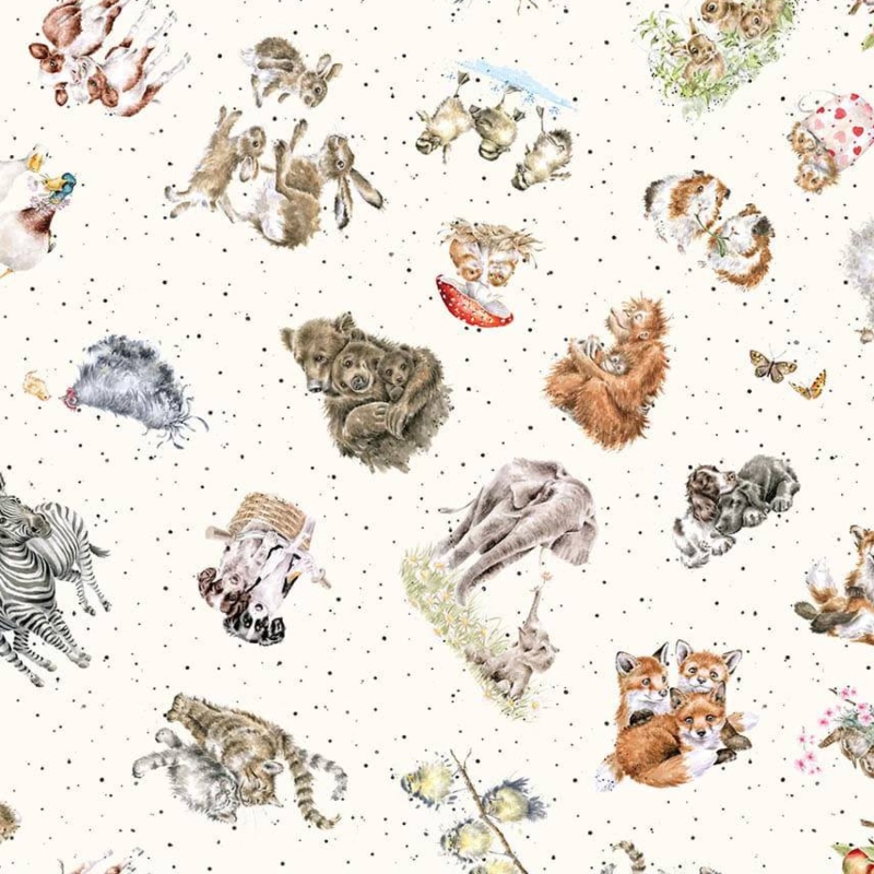 Tossed Animals Cream - Image 6