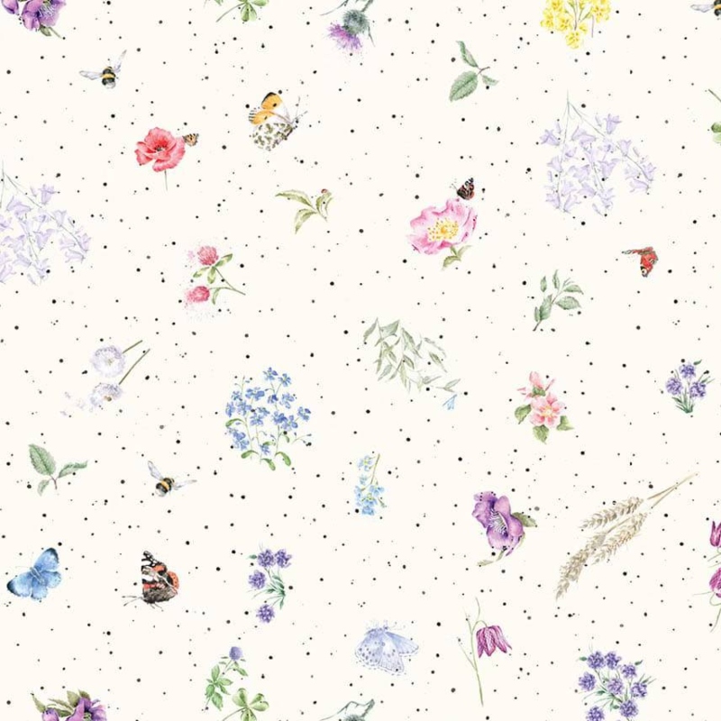 Flowers and Butterflies Cream - Image 2