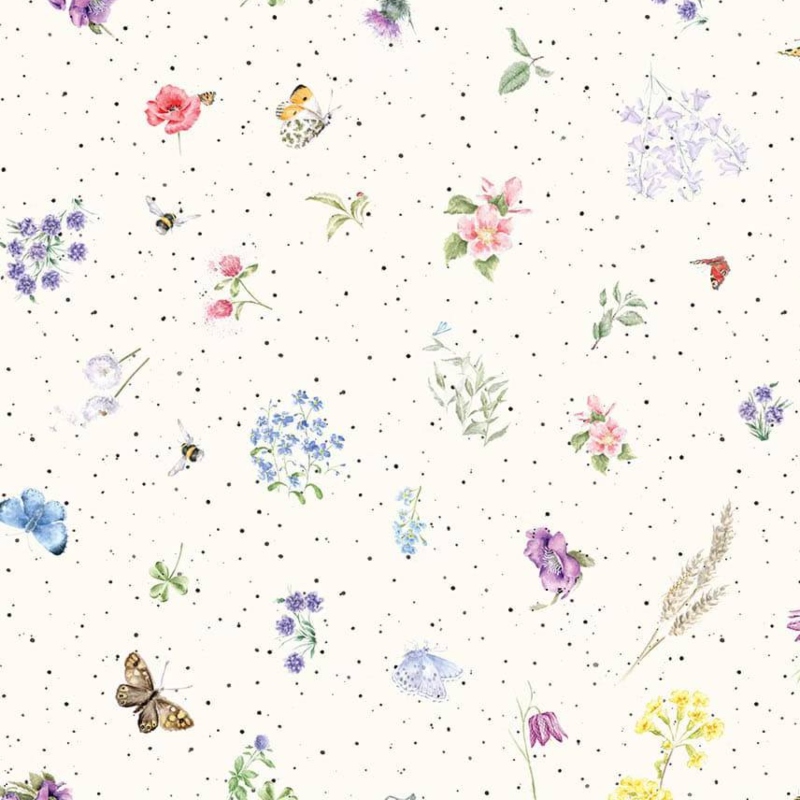 Flowers and Butterflies Cream - Image 4