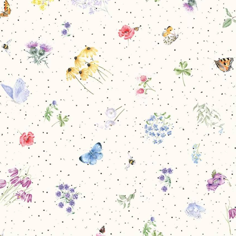 Flowers and Butterflies Cream - Image 5