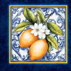 Lemon & Tiles Picture Patch Panel - Image 7
