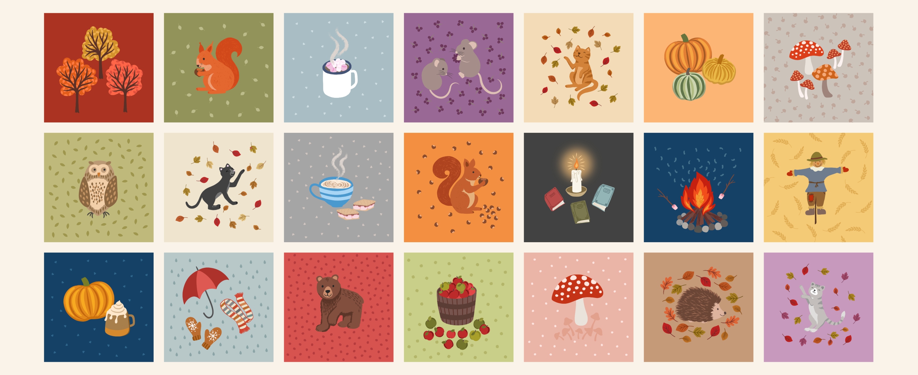 Snuggle Season Box Panel