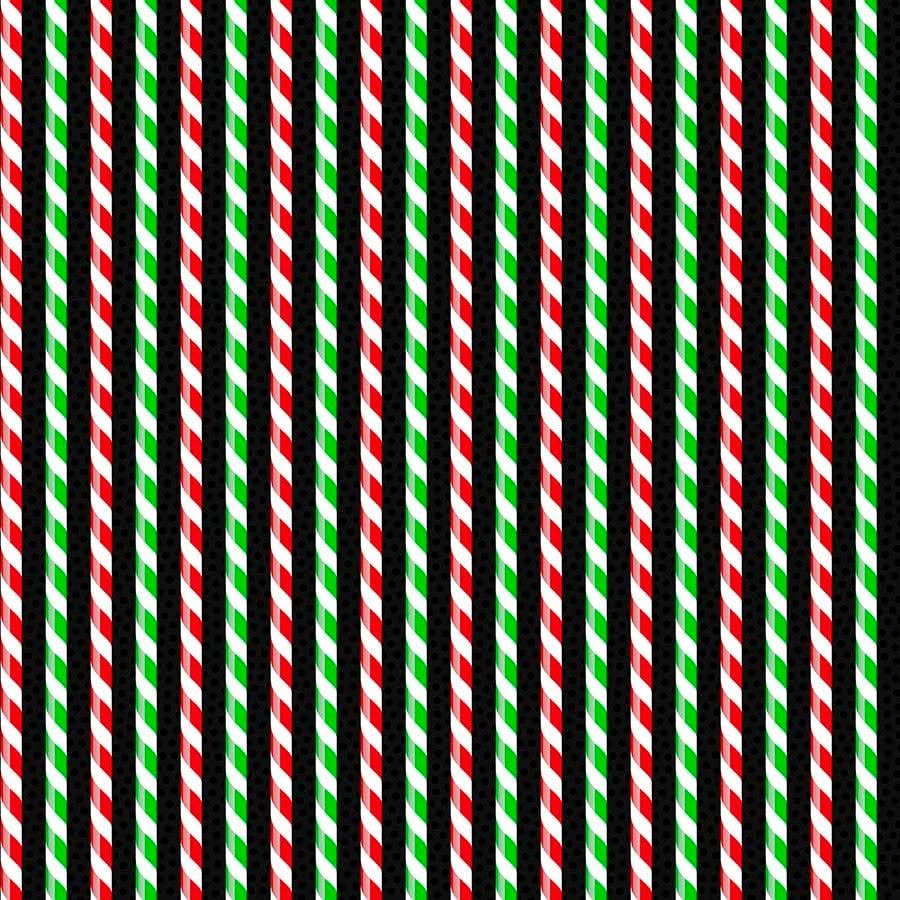 Christmas Magic Peppermint Stripe